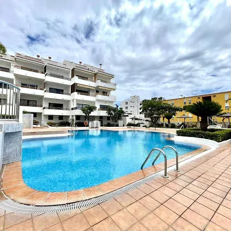 Apartamento Con Piscina Compartida, Wifi, Cerca Playa In Tenerife Sur