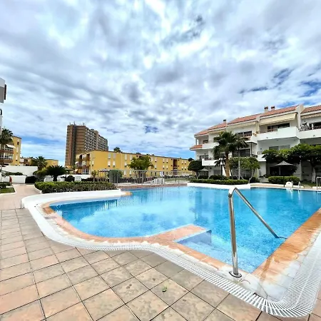 شقة Apartamento Con Piscina Compartida, Wifi, Cerca Playa In Tenerife Sur لوس كريستيانوس