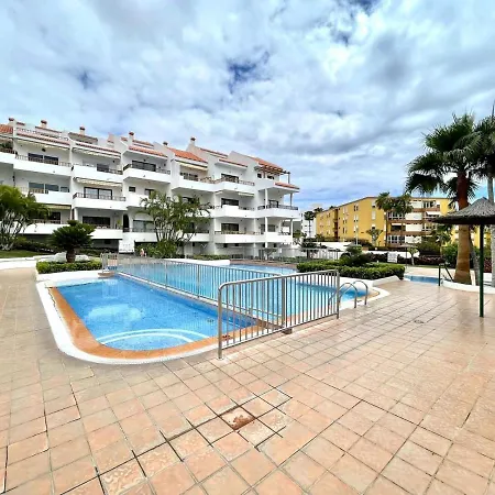 Apartamento Con Piscina Compartida, Wifi, Cerca Playa In Tenerife Sur * لوس كريستيانوس