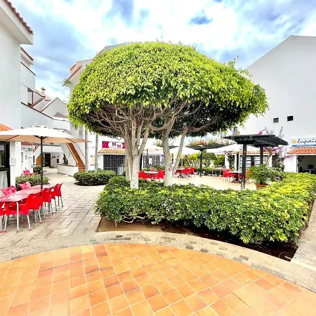 Apartamento Con Piscina Compartida, Wifi, Cerca Playa In Tenerife Sur لوس كريستيانوس
