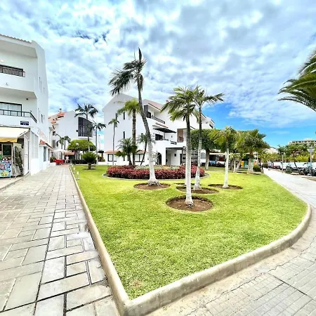 شقة Apartamento Con Piscina Compartida, Wifi, Cerca Playa In Tenerife Sur لوس كريستيانوس