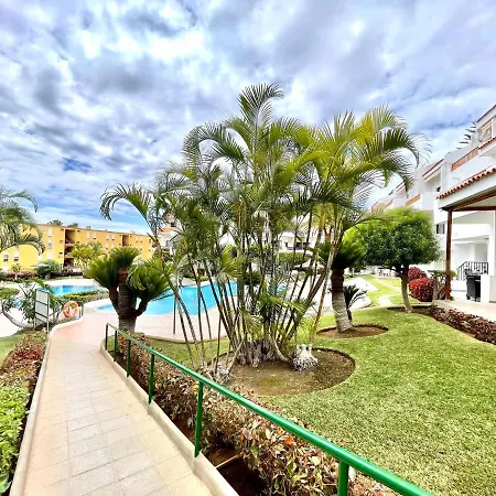 Apartamento Con Piscina Compartida, Wifi, Cerca Playa In Tenerife Sur لوس كريستيانوس