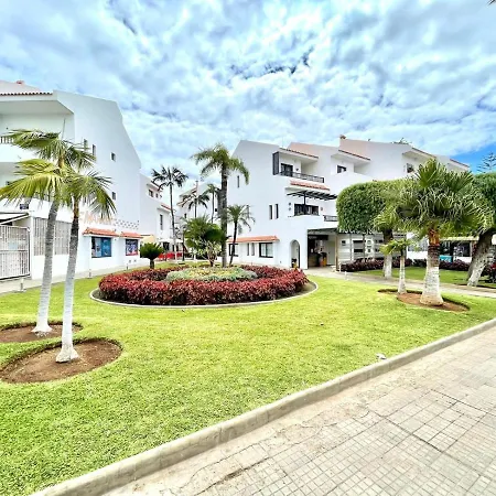Apartamento Con Piscina Compartida, Wifi, Cerca Playa In Tenerife Sur شقة لوس كريستيانوس